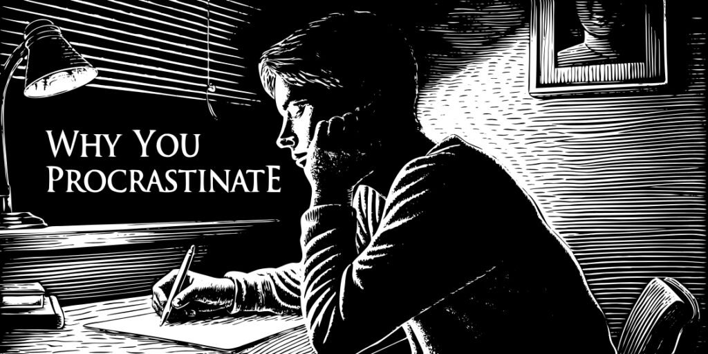 Why you procrastinate, overcome procrastination